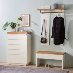 Fredriks Commode Namona II - Éclairage inclus - Imitation chêne / Blanc 17 Fredriks Commode Namona II - Éclairage inclus - Imitation chêne / Blanc -Commodes Soldes 1000255075 220803 021 MOOD DETAILS P000000001000255075 mood