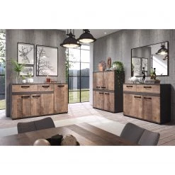 Trendteam Meuble d’entrée Stripe II - Imitation bois recyclé / Gris 9 Trendteam Meuble d’entrée Stripe II - Imitation bois recyclé / Gris -Commodes Soldes 1000256963 210831 16215000033 MOOD DETAILS P000000001000256963 mood