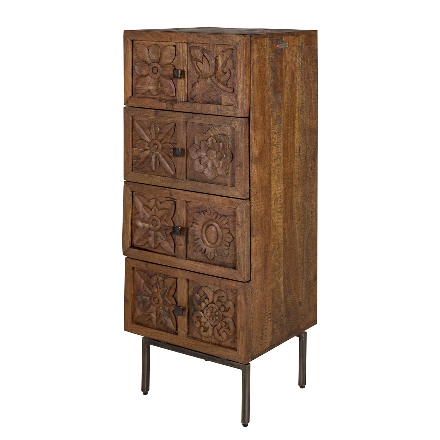 Wolf-Möbel Commode Carving - Acacia massif 1 Wolf-Möbel Commode Carving - Acacia massif