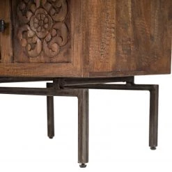 Wolf-Möbel Commode Carving - Acacia massif 31 Wolf-Möbel Commode Carving - Acacia massif -Commodes Soldes 1000257008 220520 034 DETAILS P000000001000257008