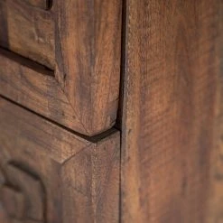 Wolf-Möbel Commode Carving - Acacia massif 32 Wolf-Möbel Commode Carving - Acacia massif -Commodes Soldes 1000257008 220520 038 DETAILS P000000001000257008