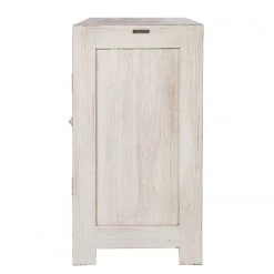 Wolf-Möbel Buffet Maison I - Acacia massif - Acacia couleur pierre / Blanc cassé -Commodes Soldes 1000257219 220406 048 DETAILS P000000001000257219