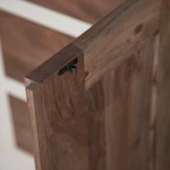 Wolf-Möbel Buffet Maison I - Acacia massif - Acacia couleur pierre / Blanc cassé -Commodes Soldes 1000257219 220406 070 DETAILS P000000001000257219