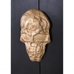 Red Living Commode Worland II - Placage en bois véritable / Métal -Chêne noir / Doré -Commodes Soldes 1000259767 210421 08211300041 DETAILS P000000001000259767