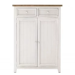 Maison Belfort Buffet haut Balignton - Pin massif - Blanc -Commodes Soldes 1000260747 211116 12591500290 DETAILS P000000001000260747