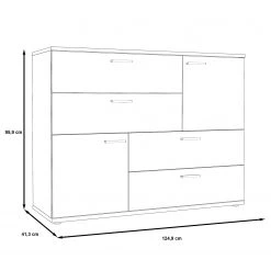 Loftscape Commode Leisi - Imitation bois ancien 10 Loftscape Commode Leisi - Imitation bois ancien -Commodes Soldes 1000264575 210505 14340600078 SKETCH DETAILS P000000001000264575 sketch