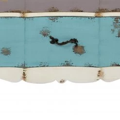 Ridgevalley Commode Rusper - Sapin massif - Blanc / Bleu / Violet -Commodes Soldes 1000270690 210602 06133400149 DETAILS P000000001000270690