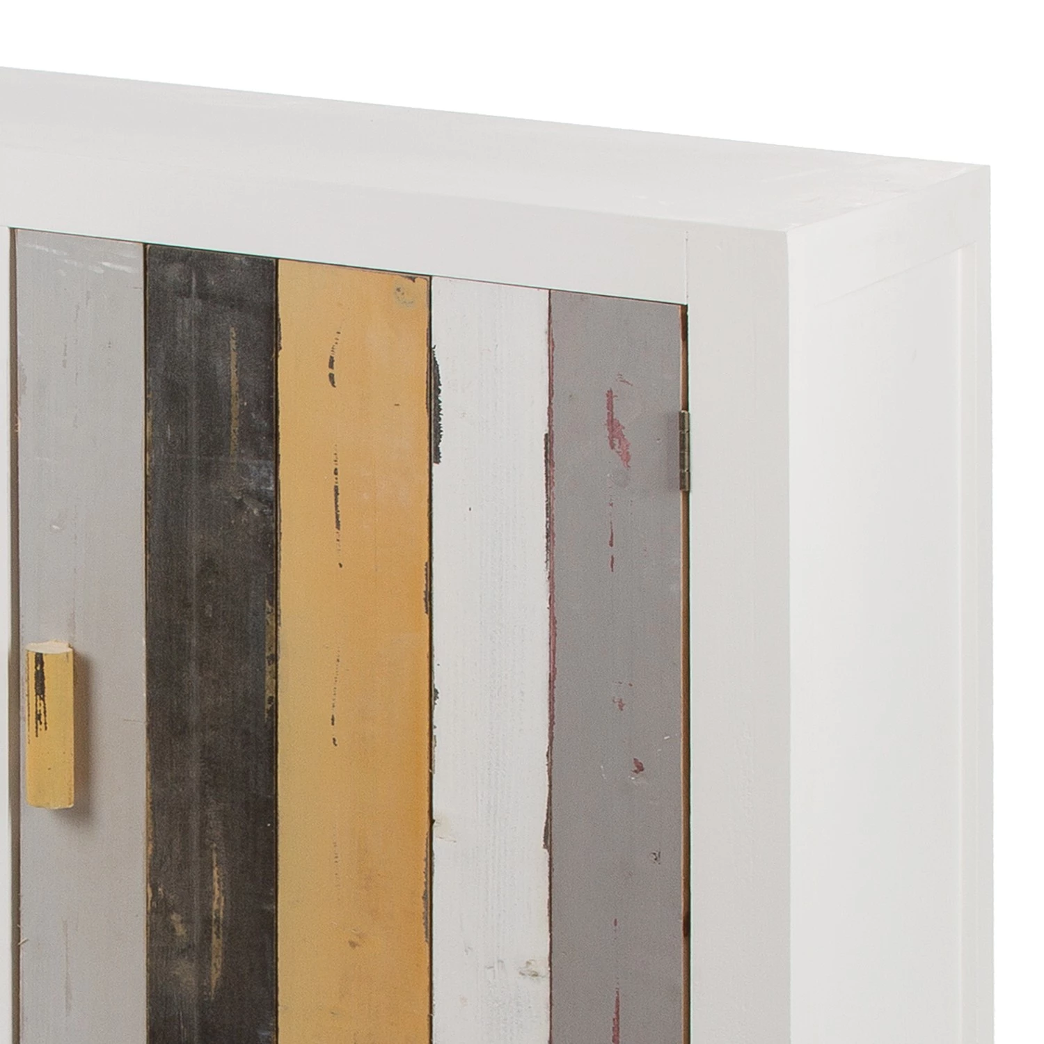 Ridgevalley Buffet Souper - Eucalyptus massif - Blanc / Multicolore 5 Ridgevalley Buffet Souper - Eucalyptus massif - Blanc / Multicolore – Image 5