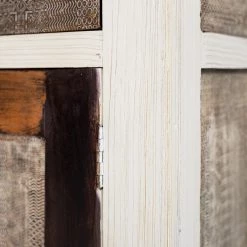 Wolf-Möbel Buffet Goa White - Partiellement en manguier massif - Manguier vintage blanc -Commodes Soldes 1000271076 220406 035 DETAILS P000000001000271076