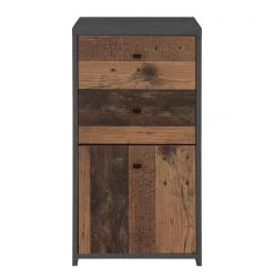 Loftscape Buffet Rison I - Gris foncé / Imitation bois ancien -Commodes Soldes 1000272359 210819 07024100017 DETAILS P000000001000272359