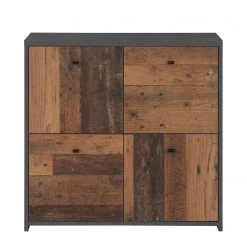 Loftscape Buffet Rison II - Gris foncé / Imitation bois ancien -Commodes Soldes 1000272364 210819 07024300044 DETAILS P000000001000272364