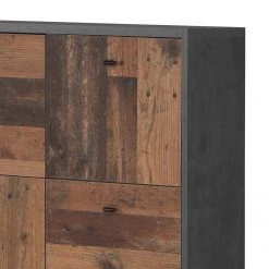 Loftscape Buffet Rison V - Gris foncé / Imitation bois ancien -Commodes Soldes 1000272365 210819 07025000184 DETAILS P000000001000272365