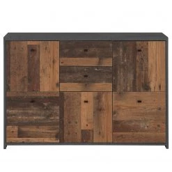 Loftscape Buffet Rison IV - Gris foncé / Imitation bois ancien -Commodes Soldes 1000272373 210819 07024600098 DETAILS P000000001000272373