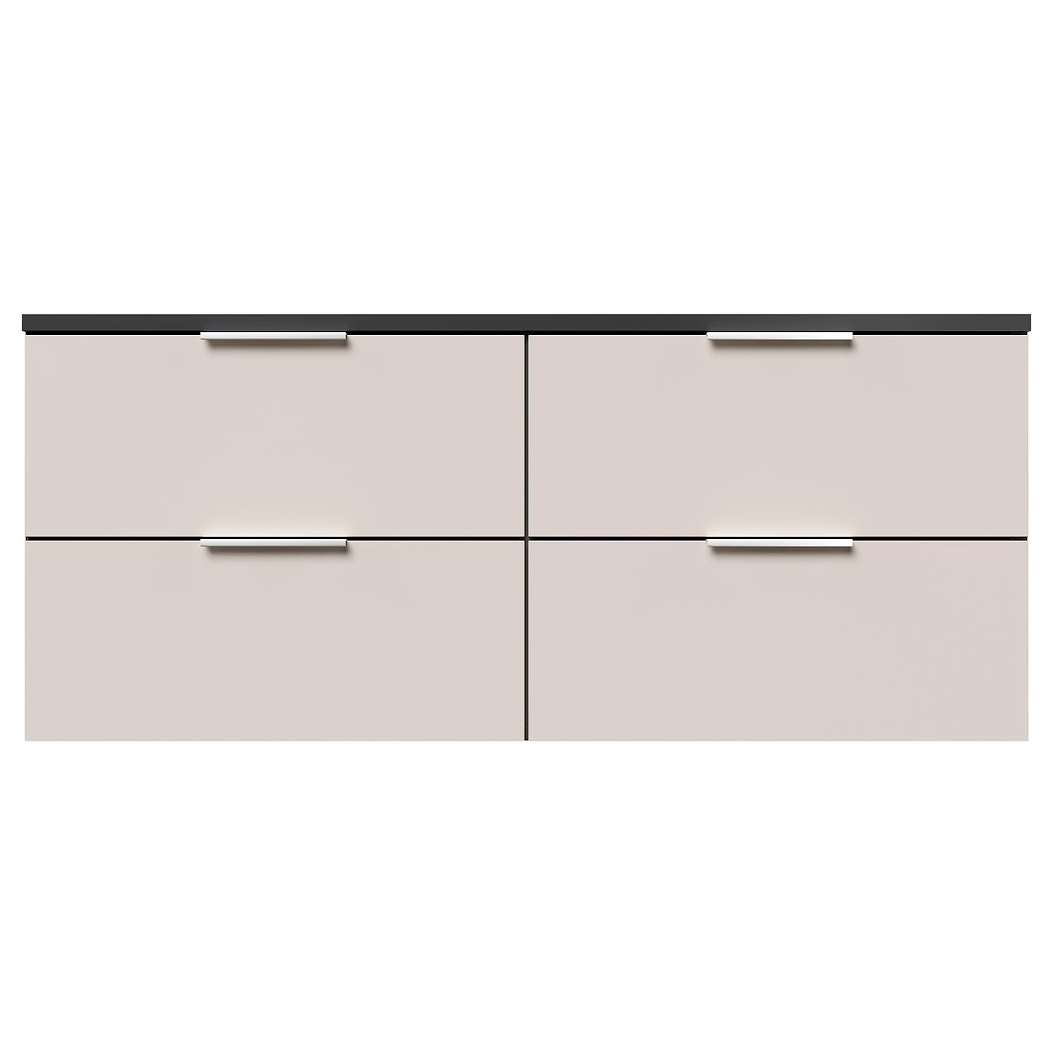 Posseik Commode Asker II - Crème / Anthracite - Hauteur : 46 cm 5 Posseik Commode Asker II - Crème / Anthracite - Hauteur : 46 cm – Image 5