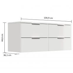 Posseik Commode Asker II - Crème / Anthracite - Hauteur : 46 cm 14 Posseik Commode Asker II - Crème / Anthracite - Hauteur : 46 cm -Commodes Soldes 1000272576 210614 06040700175 SKETCH DETAILS P000000001000272576 sketch