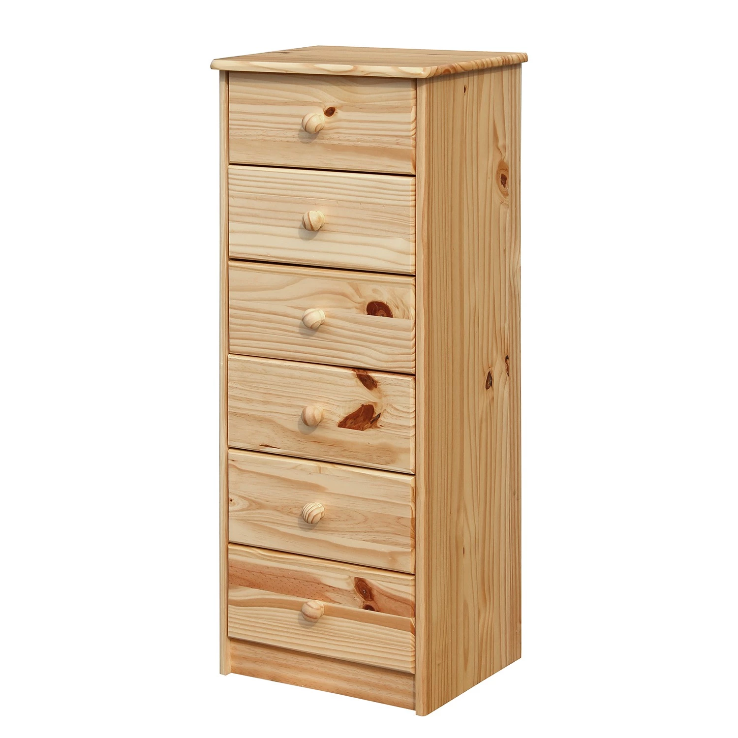 Naturoo Commode Bekasi I - Pin massif - Hauteur : 106 cm 1 Naturoo Commode Bekasi I - Pin massif - Hauteur : 106 cm