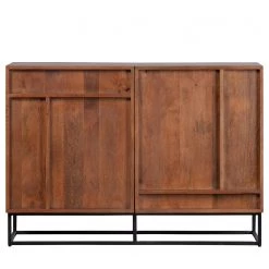 Red Living Buffet Borro II - Manguier massif / Métal - Manguier / Noir -Commodes Soldes 1000275679 210630 12481900374 DETAILS P000000001000275679