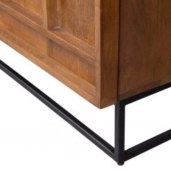 Red Living Buffet Borro II - Manguier massif / Métal - Manguier / Noir -Commodes Soldes 1000275679 210630 12481900376 DETAILS P000000001000275679