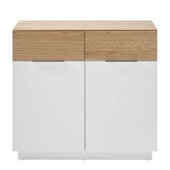 Norrwood Buffet Akaa - Placage en bois véritable - Chêne / Blanc -Commodes Soldes 1000276032 210623 17275600015 DETAILS P000000001000276032
