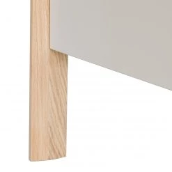 Studio Copenhagen Buffet Maayka - Partiellement en chêne massif - Blanc / Chêne clair -Commodes Soldes 1000277379 220729 070 DETAILS P000000001000277379