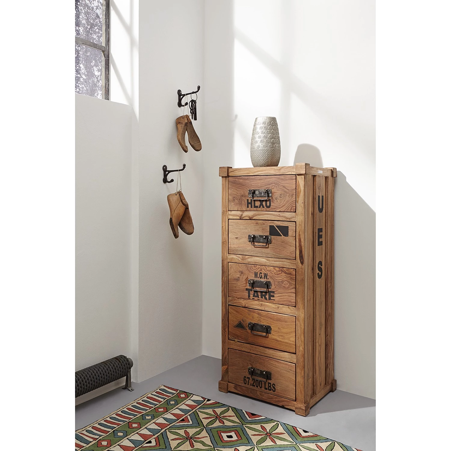 Wolf-Möbel Buffet Container III - Sheesham 3 Wolf-Möbel Buffet Container III - Sheesham – Image 3