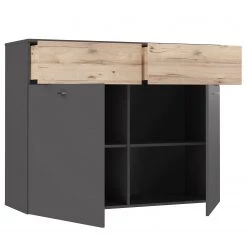 Loftscape Buffet Corey - Imitation chêne / Gris -Commodes Soldes 1000282737 211109 14434800065 DETAILS P000000001000282737