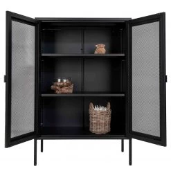 Red Living Buffet Moosh - Métal - Noir -Commodes Soldes 1000299438 211012 13474400082 DETAILS P000000001000299438