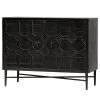 Red Living Buffet Nyker - Noir vintage