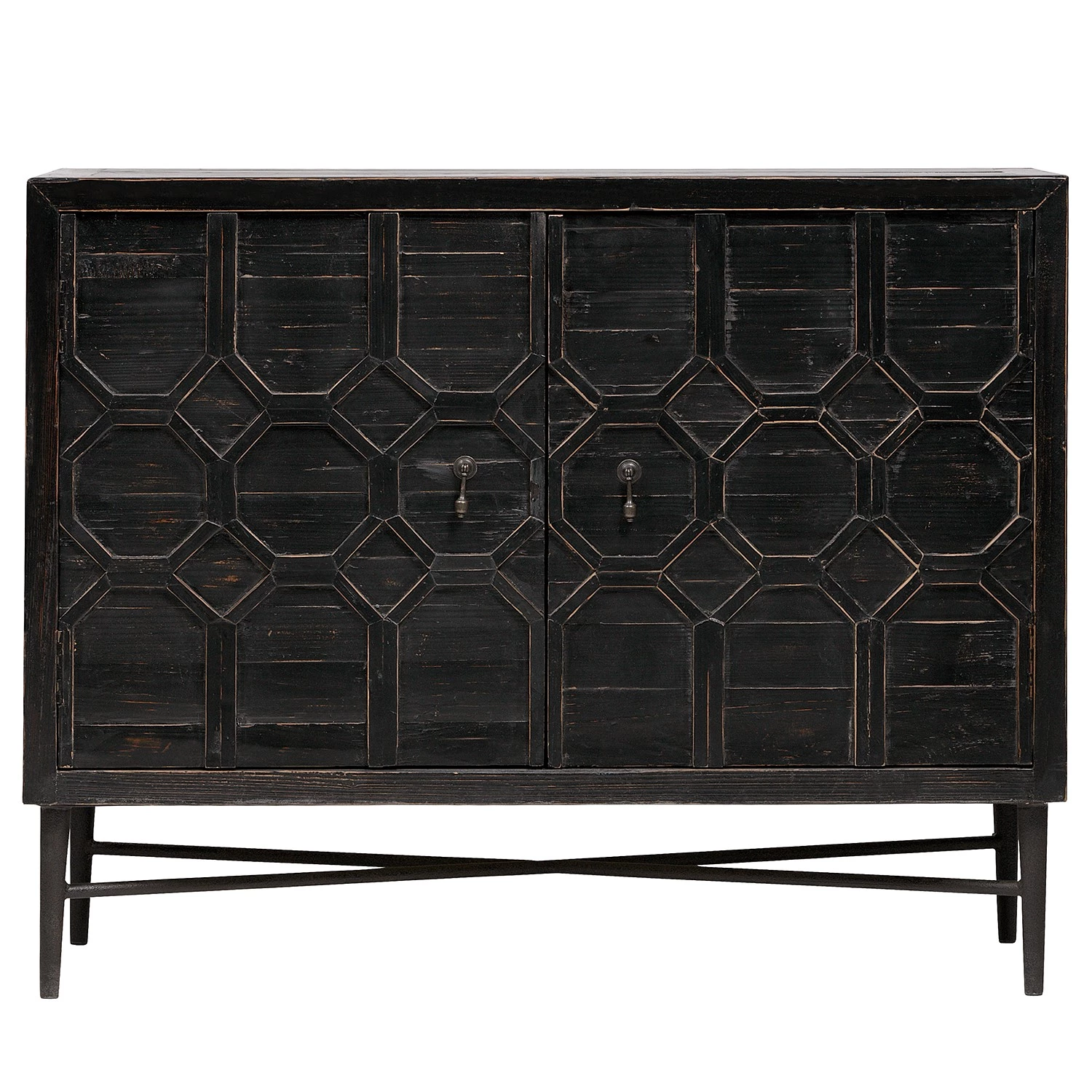 Red Living Buffet Nyker - Noir vintage 4 Red Living Buffet Nyker - Noir vintage – Image 4
