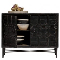 Red Living Buffet Nyker - Noir vintage 15 Red Living Buffet Nyker - Noir vintage -Commodes Soldes 1000304165 211029 12341400166 DETAILS P000000001000304165