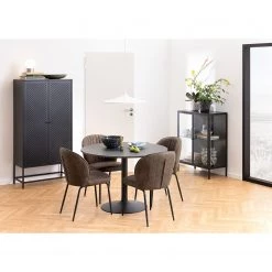 Norrwood Vitrine Cascavel I - Métal - Noir -Commodes Soldes 1000305897 211109 130748000028 MOOD DETAILS P000000001000305897 mood