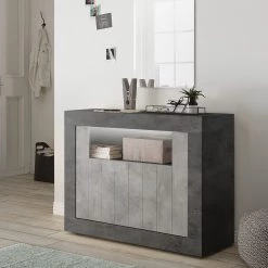 LC Spa Buffet Urbino - Gris clair / Gris foncé -Commodes Soldes 1000306560 211122 15085200034 MOOD DETAILS P000000001000306560 mood