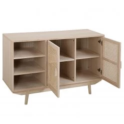 Norrwood Buffet Pini II - Cannage / Placage en bois véritable - Naturel / Paulownia 11 Norrwood Buffet Pini II - Cannage / Placage en bois véritable - Naturel / Paulownia -Commodes Soldes 1000310551 211125 11183700177 DETAILS P000000001000310551