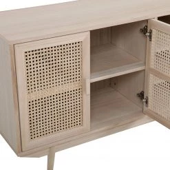 Norrwood Buffet Pini II - Cannage / Placage en bois véritable - Naturel / Paulownia 13 Norrwood Buffet Pini II - Cannage / Placage en bois véritable - Naturel / Paulownia -Commodes Soldes 1000310551 211125 11183700181 DETAILS P000000001000310551