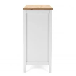 Ridgevalley Buffet Bombita - Blanc / Imitation chêne artisan -Commodes Soldes 1000310610 211118 060556000100 DETAILS P000000001000310610