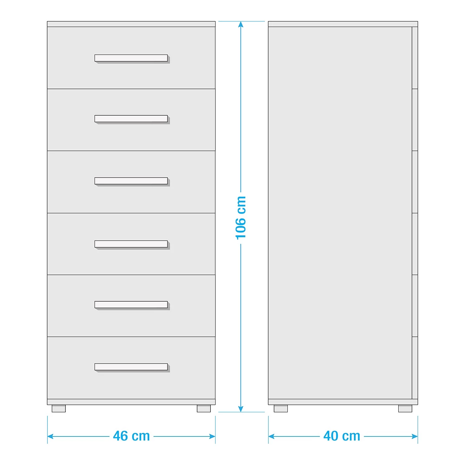 Wimex Commode Duo2 I - T44318 2 Wimex Commode Duo2 I - T44318 – Image 2