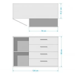 Loftscape Buffet Jördis -Commodes Soldes 1000324984 220117 08220400622 SKETCH DETAILS P000000001000324984 sketch