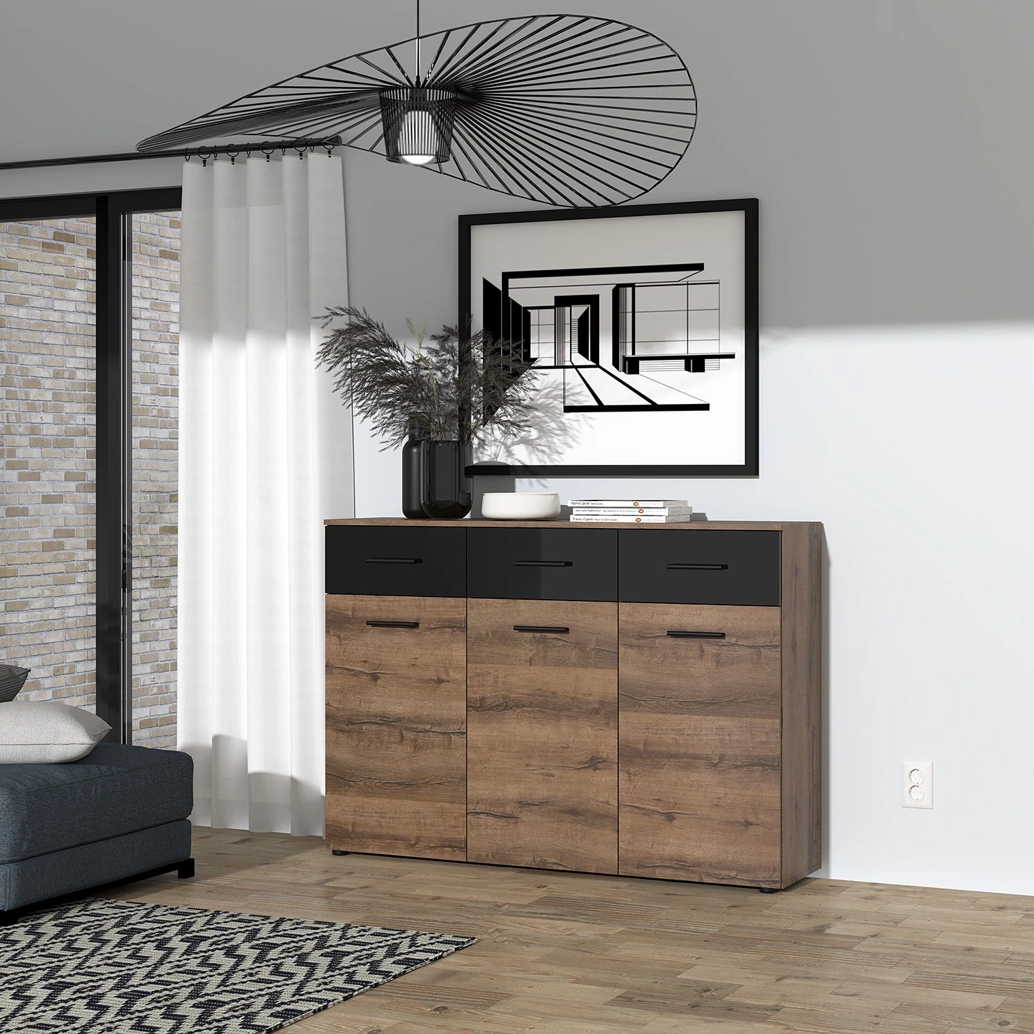 Loftscape Buffet Oliver 2 Loftscape Buffet Oliver – Image 2