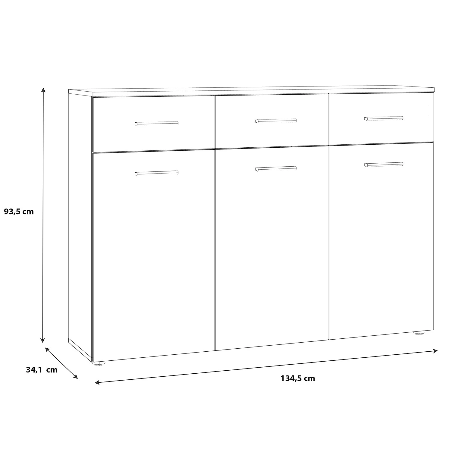 Loftscape Buffet Oliver 6 Loftscape Buffet Oliver – Image 6