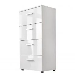 Loftscape Commode Merwe I - Blanc brillant / Blanc mat