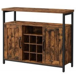 Red Living Buffet Gowan III - Marron / Noir