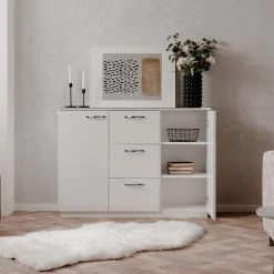 Loftscape Buffet Modica II - Blanc brillant -Commodes Soldes 1000329952 220203 16145000021 MOOD DETAILS P000000001000329952 mood