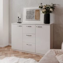 Loftscape Buffet Modica II - Blanc brillant -Commodes Soldes 1000329952 220203 16145000022 MOOD DETAILS P000000001000329952 mood