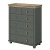 Loftscape Commode Emmanuela - Vert foncé - 6