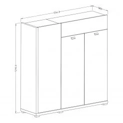 Loftscape Commode Lahntal -Commodes Soldes 1000340003 220317 500 SKETCH DETAILS P000000001000340003 sketch