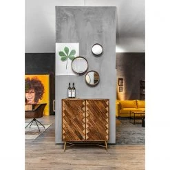 Red Living Buffet haut Nook - Manguier massif / Métal - Manguier / Doré 15 Red Living Buffet haut Nook - Manguier massif / Métal - Manguier / Doré -Commodes Soldes 1000341972 220331 021 MOOD DETAILS P000000001000341972 mood