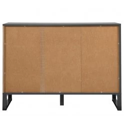 Loftscape Buffet Mid West - Imitation bambou / Anthracite -Commodes Soldes 1000344599 220407 036 DETAILS P000000001000344599