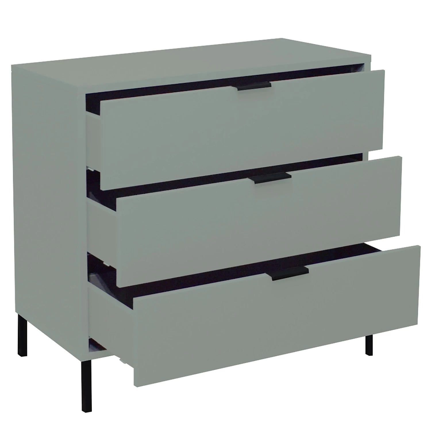 Loftscape Commode Potrero IV - Gris menthe 11 Loftscape Commode Potrero IV - Gris menthe – Image 11
