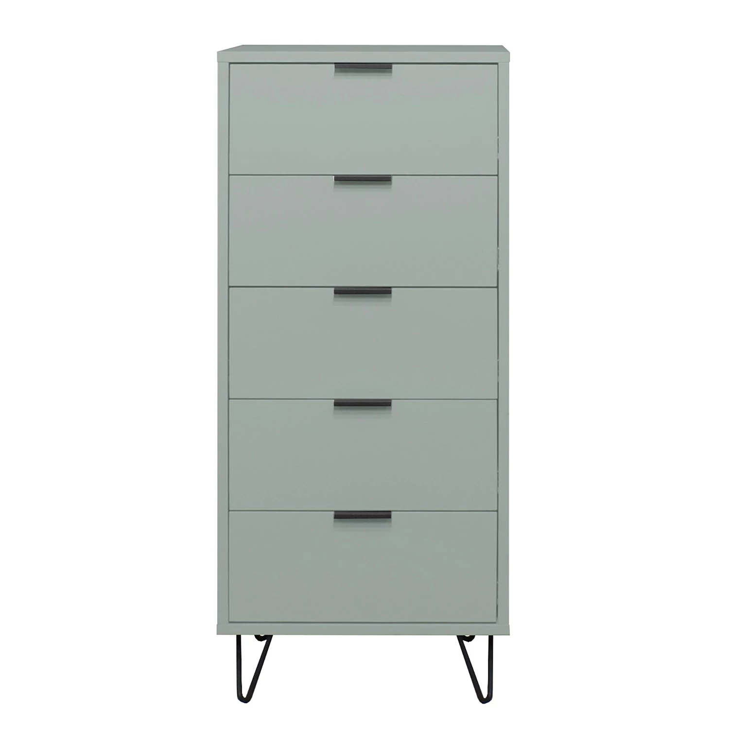 Loftscape Commode Potrero V - Gris menthe 5 Loftscape Commode Potrero V - Gris menthe – Image 5