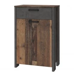 Loftscape Buffet Ravenswood II - Imitation bois recyclé / Anthracite